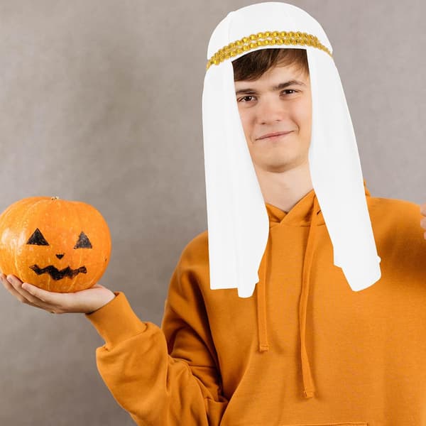 Halloween arabisk hatt for voksne kostymetilbehør, én størrelse
