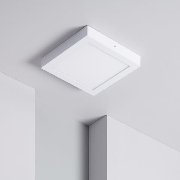 18W LED-loftlampe 224x224 mm Downlight Neutral Hvid (Firkantet)