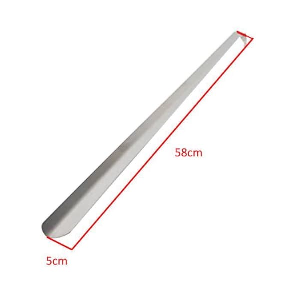 Metal Shoehorn - Unspecified - 58 cm - Stainless Steel - Practical - Unisex