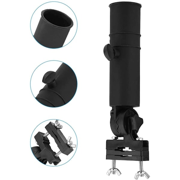 Paraplyholder for Golfbil Svart