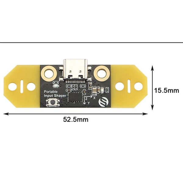 Portable Input Shaper with Upgraded RP2040 3D Printer Parts Supporting Klipper for Trident Voron 2.4 0.1 Accelerometer