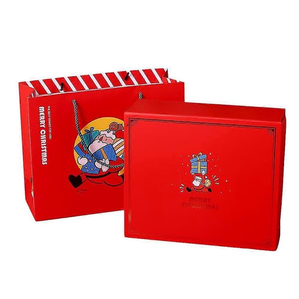 Christmas Gift Box Gift Bag Set