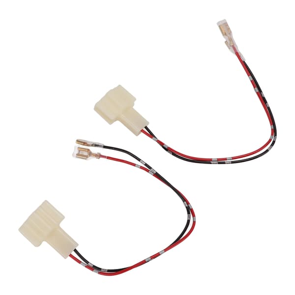 Pair Car Power Amplifier Midrange Speaker Wiring Harness Adapter Plug and Play 12V 3A 10W