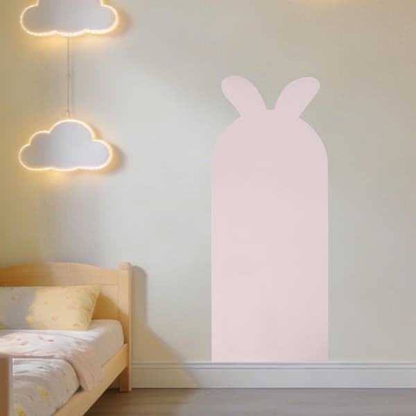 Rabbit Ear Whiteboard Sticker Dry Erase Board Self-Adhesive for Wall Peel and Stick Wallpaper Blackboard