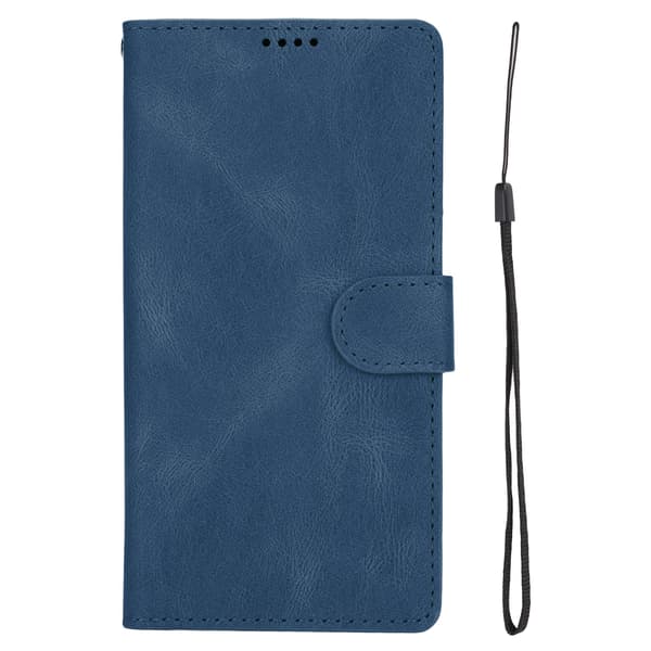Klassisk PU-læder pung etui magnetisk lukning telefoncover til iPhone 13