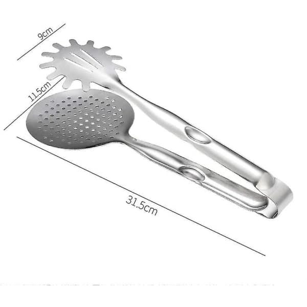 Multifunksjonelle klyper for frossen mat, grillverktøy, matklype, sil