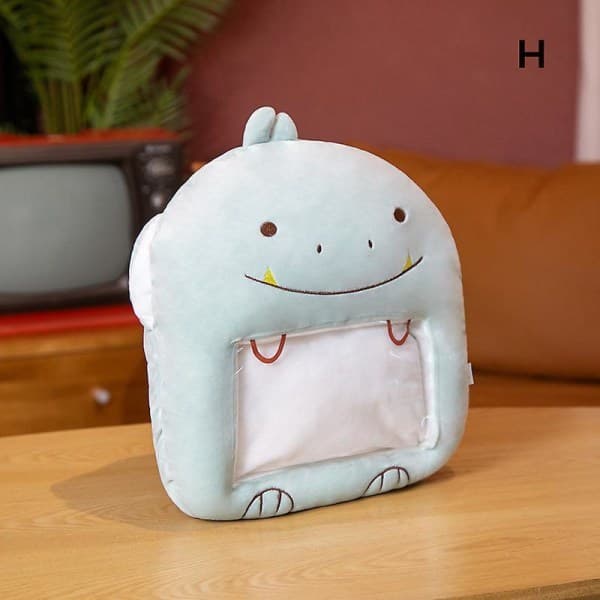 Winter Visual Hand Warmer Cushion Cute Cartoon Plush Toys Multifunctional Soft Stuffed Pillow for Home