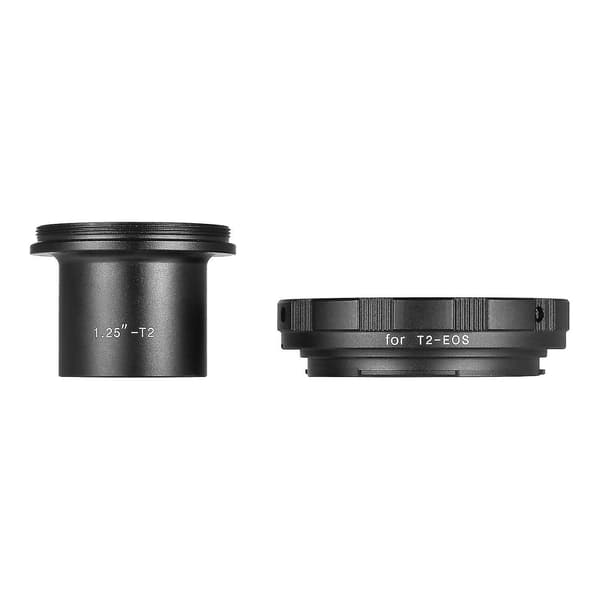 1.25-t2-eos Adapter Ring Photo Accessories Replacement for Canon EOS Camera 1.25 inch Eyepiece T DB