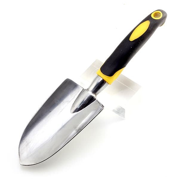 Hagespade og håndspade av myk gummi, ergonomisk håndtak