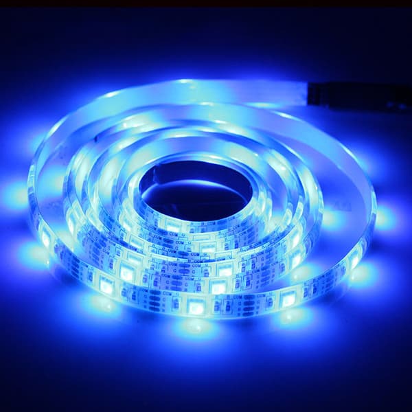 LED Strip 5V 120 Lights USB Powered TV Deck Kitchen Flexible RGB Rope Lighting 4M