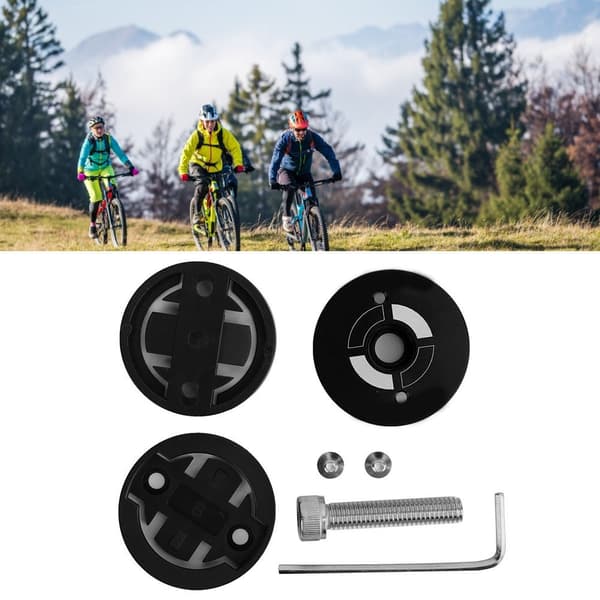 Cykelcomputer monteringsadapter til GARMIN 1000, 820, 810, 800, 520, 510, 500, 200 Tilbehør Sort