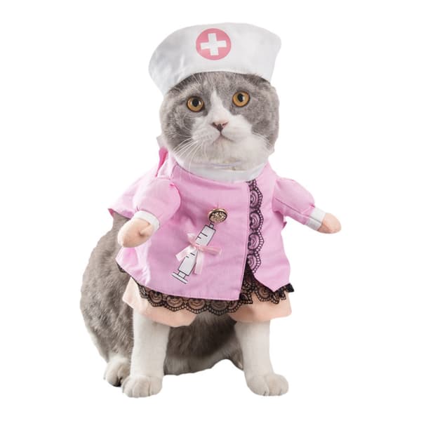 Hunde & Kat Doktor Kostume Kæledyrstøj Denim Bukser