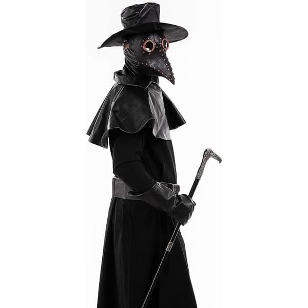 Pestdoktor Mask Raven Mask, Steampunk Proboscis Näbbmask