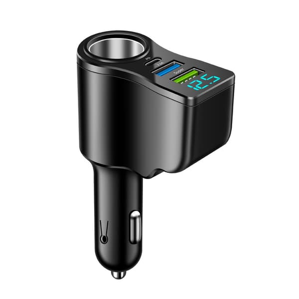 4-i-1 USB Billader 106W, 90W Billader, 66W Billader, 2 USB-A-porter, 30W 3.1A PD Hurtiglader