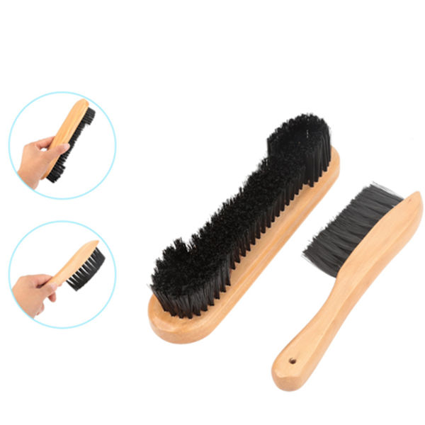 2 Pcs Billiard Table Rail Brushes Set Cleaning Tool Accessories