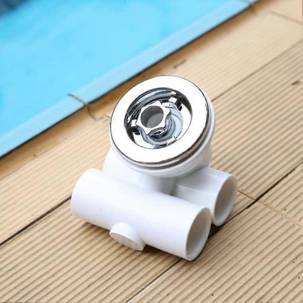Justerbart hydroterapi-brusehoved til pools og badekar, højtryksvandstrøm, nem installation, universel pasform (FMY)
