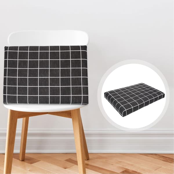Matdyna 34 * 24 * 4cm Sklisikre stolputer Minneskum stolseter