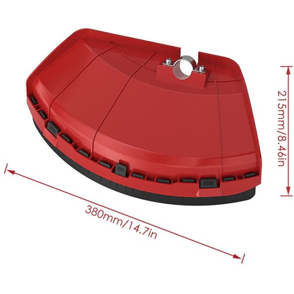 Protective Garden Shield for Brush Cutter and Multifunction 4 in 1 (380x215mm) KLB