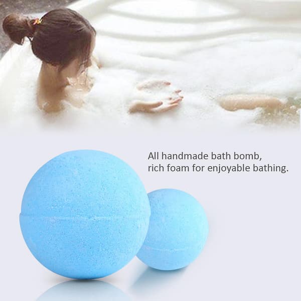 Handmade Aromatherapy Relaxing Moisturizing Bath Bomb Spa Bath Salt Blue