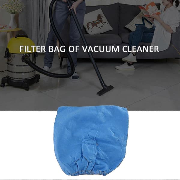 5 stk. tekstilfilterposer til Karcher Mv1 Wd1 Wd2 Wd3 Se4001 filterpose støvsugerdele