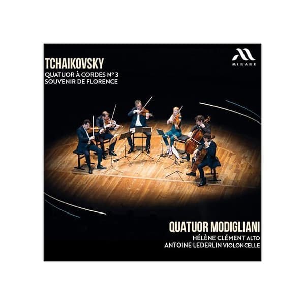 CD - Mirare - Tjajkovskij: Strygekvartet & Souvenir de Florence - Modigliani Quartet