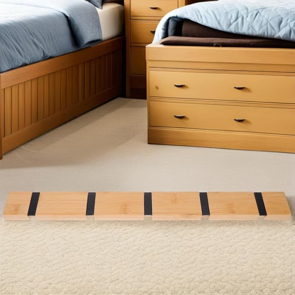 Wall-mounted Wooden Coat Rack with 5 Khaki Hooks, Space-saving Design, Versatile Use