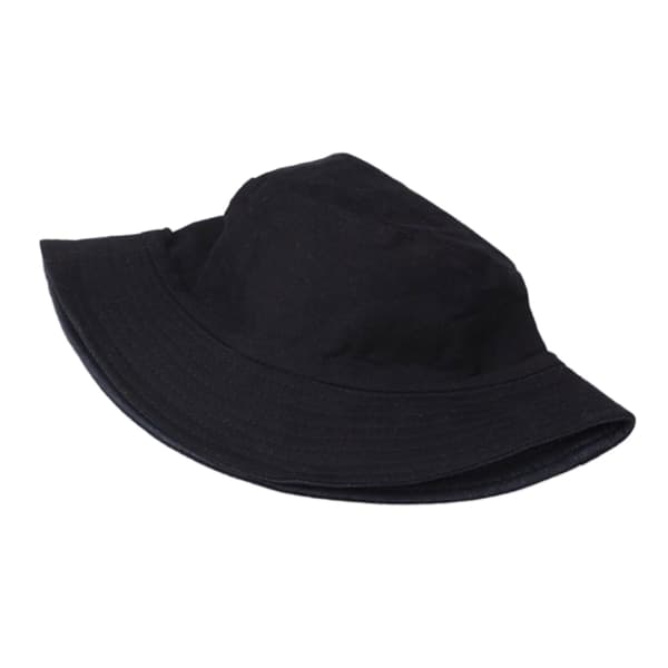 Svart Fiskehat Bucket Hat Beanie Hat sort one size
