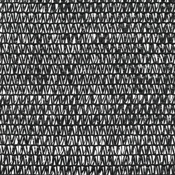 vidaXL Privacy Screen Black 1.8x25 m HDPE 75 g/m²