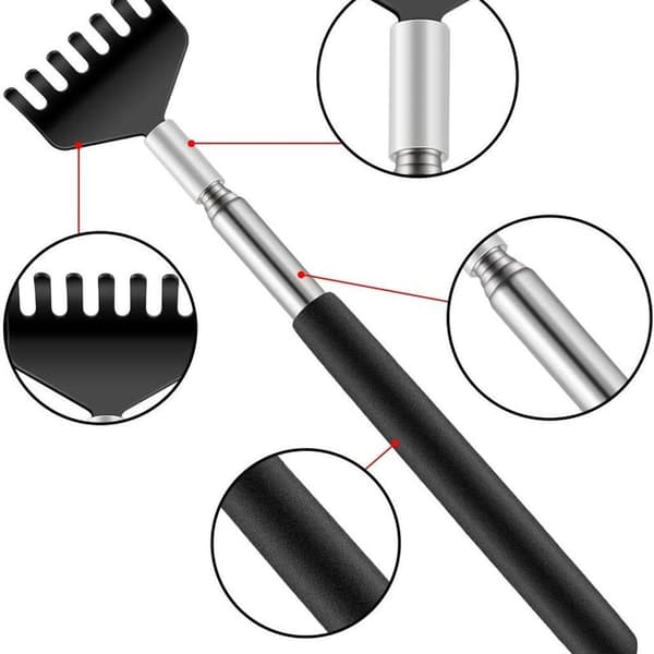 Head Massager and Back Scratcher Improved with 20 Claws for Scratching
