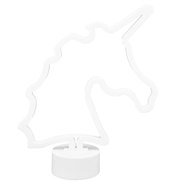 LED-bordlampe neonlys med base søt dyreform neon KLB