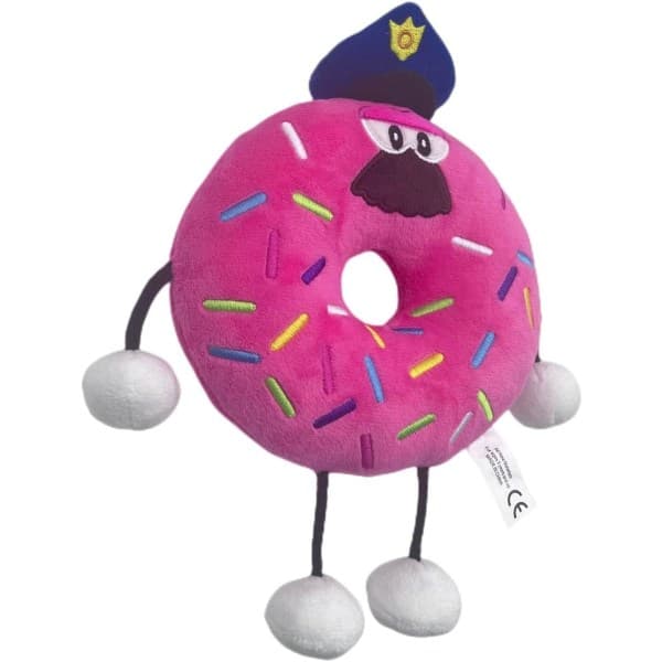 Hjernespil plyslegetøj, søde doughnut plyslegetøj bløde tøjdyr