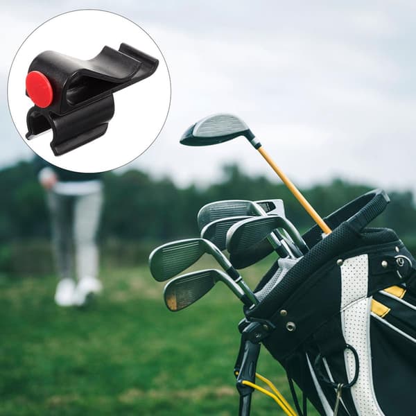 2 stk. Små Golf Putter Clips Golf Skaft Klemme Kølleholder til Tasketilbehør