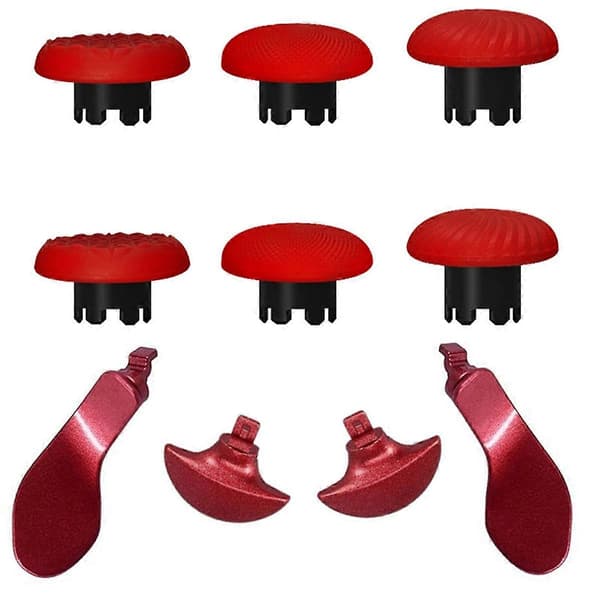 10-i-1 Joystick Kit för PS5 Edge Dualsense Controller Ersättning Tumspakar Joysticks Grepp och 4