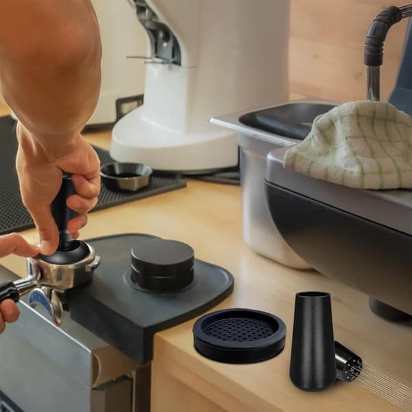 Kaffetamper, Kaffetamper 22 dele, Espressotilbehørssæt med 58 mm kaffetamperværktøj