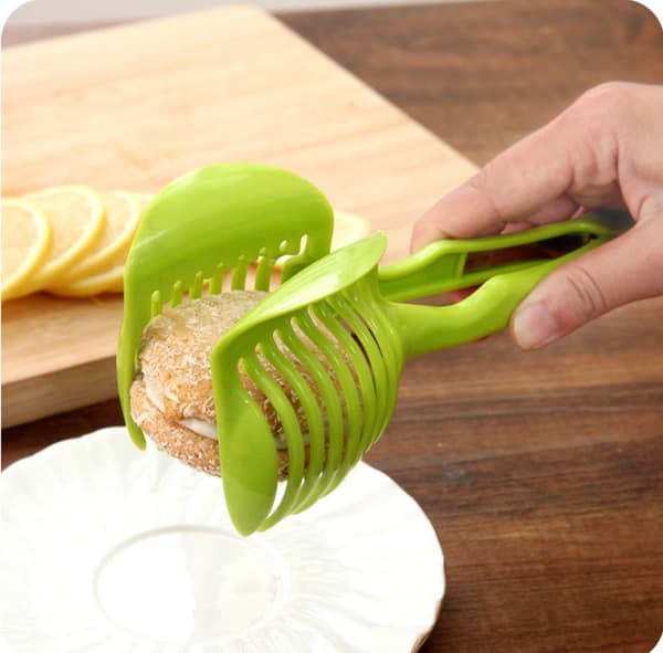 Set med 2 potatis tomat lök citron grönsak frukt skärare E