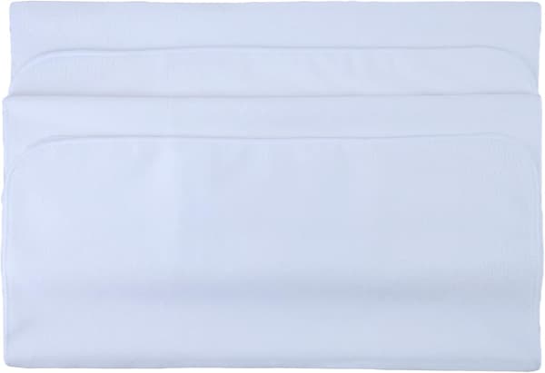 Profesjonelt hurtigtørkende mikrofiberhåndkle, 2 stk (35 x 70 cm, hvit)
