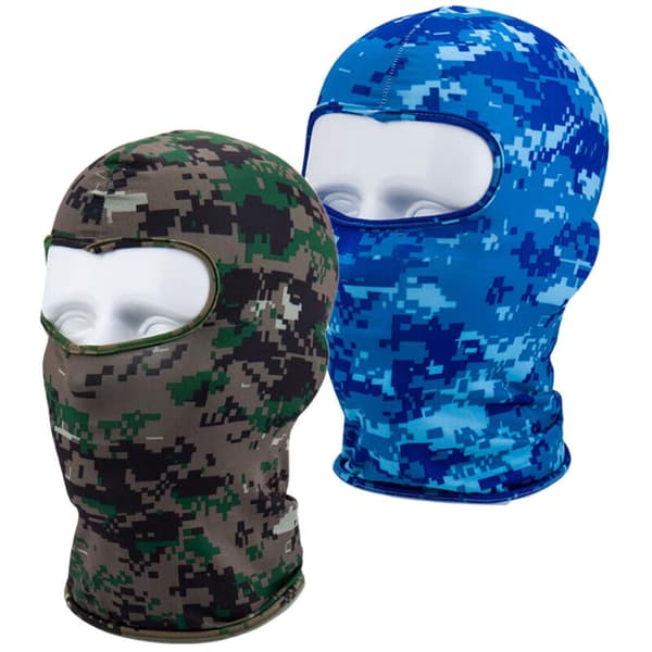 Outdoor Thin Cycling Ski Mask Camo Digital Green