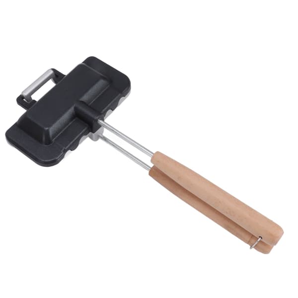 Dobbeltsidet sandwichpande, bageform med forsegling til brød, non-stick, køkkenredskab