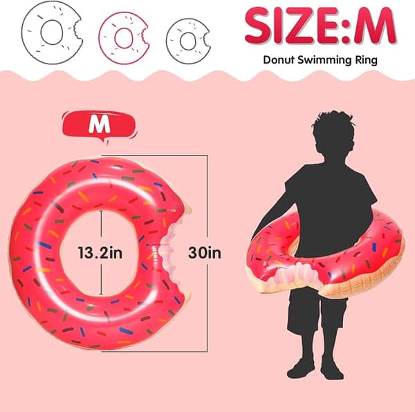 Donut Pool Floats Donut Pool Floatie Donut Tube Pool Doughnut Po