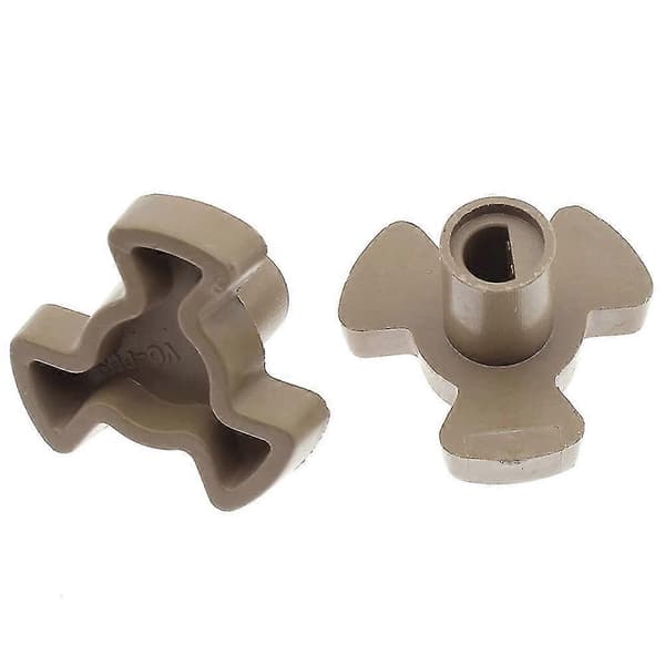 Microwave Turntable Coupler Microwave Turntable Roller Guide Support Glass Tray Drive Coupler (FMY) Brown Brown