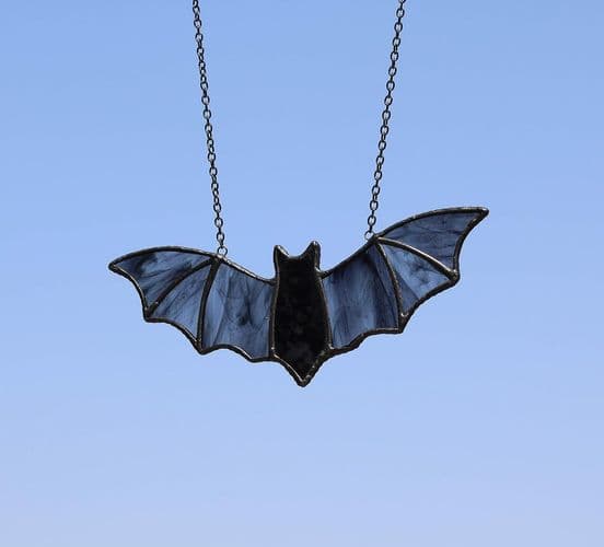 Halloween Bat Decoration Window Hanger Suncatcher Outdoor Horror