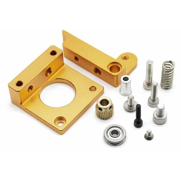 3D-printer MK8 1,75 mm filamentekstrudersæt MK8 med alle metalrammer til Makerbot Reprap venstre hånd