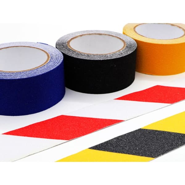 5m x 5cm Blå PVC Halkskyddstejp för Trappor, Steg, Golv, Säkerhetsdekoration