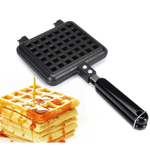 Waffle Iron Cast Iron Base Aluminum Stove Iron Household Kitchen