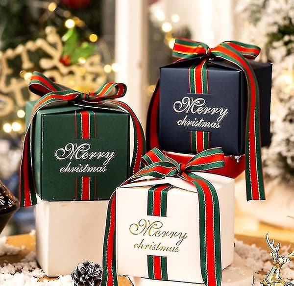 Julegave Juledag Epledekorasjonsboks