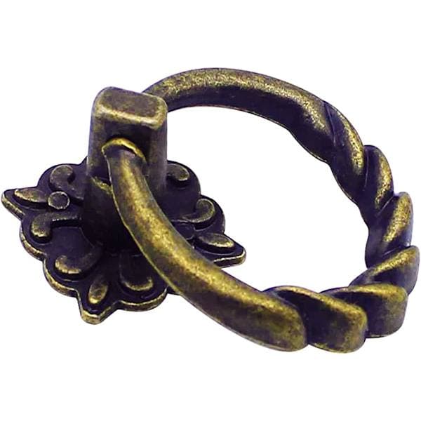 Stk. Trækhåndtag Vintage Knapper, Bronze Antikke Møbelknapper, Velegnet til Skabe, Toiletskabe, Møbler osv. (Bronze)