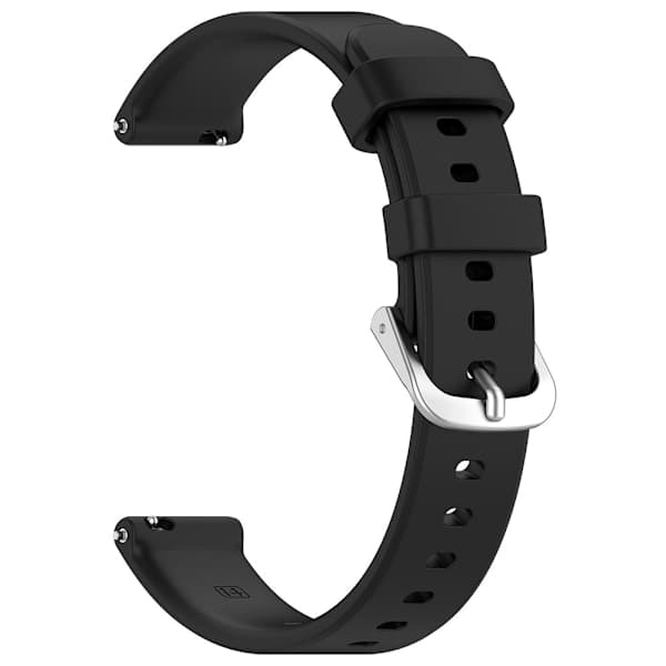 Silikonearmbånd til Garmin Lily 2 / Lily 2 Active - Sort