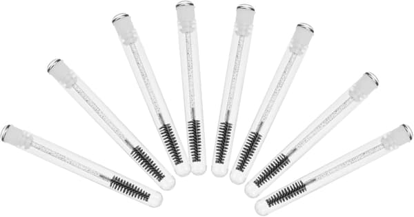 15 sæt krystalstav mascara børste øjenvippe mascara stave til kvinder bærbar øjenvippeforlænger børste