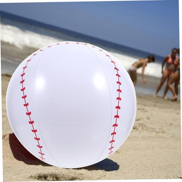 1 set uppblåsbara strandbollar pool med pump unik sportdesign