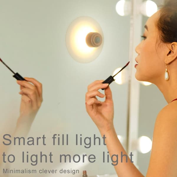 LED Night Light Suction Cup Motion Activated Ceiling Light Wall Lamp Nightlight for Bedroom Bathroom Nursery Hallway Kitchen Outdoor